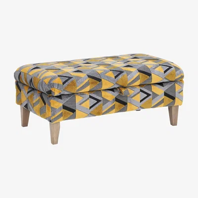 Barker and Stonehouse Ashton Legged Ottoman