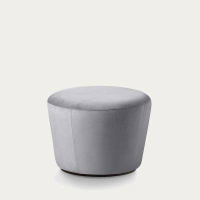 Bombinate.com Grey Naïve Pouf Velvet Textum Avelina - D520