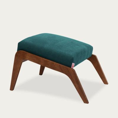 Bombinate.com Petrol Apollo Lounge Footstool Classic Line