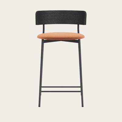 Bombinate.com Royal Magnolia Friday Barstool - Black