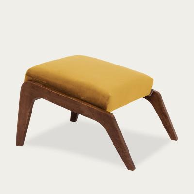 Bombinate.com Amber Apollo Lounge Footstool Premium Velvet Line