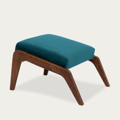 Bombinate.com Topaz Apollo Lounge Footstool Premium Velvet Line