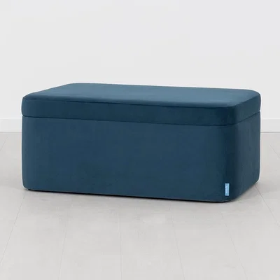 Cuckooland Swyft Storage 02 Velvet Ottoman -