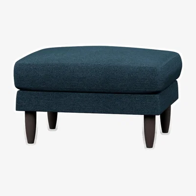 Cuckooland Hutch Rise Textured Weave Footstool - Dove