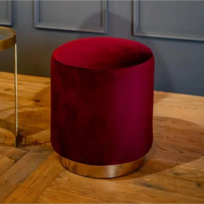 Cuckooland Culinary Concepts Small Velvet Footstool -