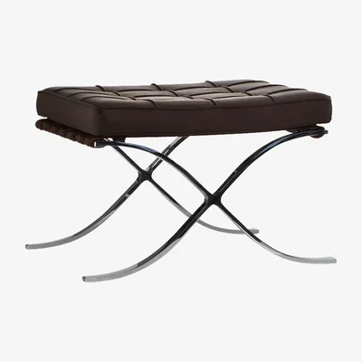 The Conran Shop Barcelona Ottoman Dark Brown