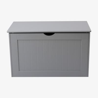Dunelm Grey Shaker Blanket Box Grey