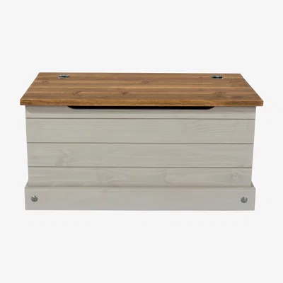 Dunelm Corona Grey Storage Trunk Grey