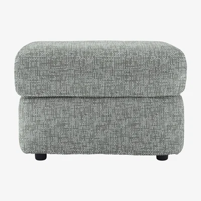 Furniture Village G Plan - Chloe Fabric Footstool - Remco Duck Egg