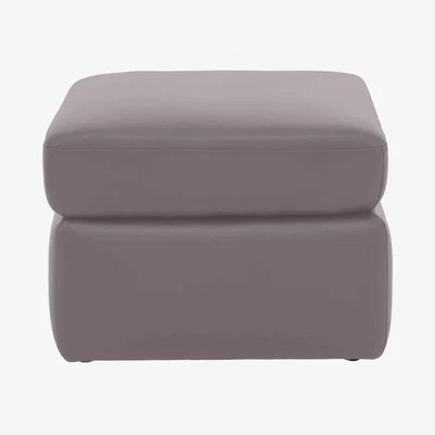 Furniture Village Utah Leather Storage Footstool