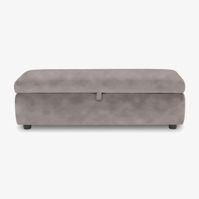 Furniture Village Stark 150cm Fabric Blanket Box - Marble