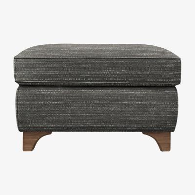 Furniture Village G Plan - Lucca Fabric Footstool - Victoria Slate