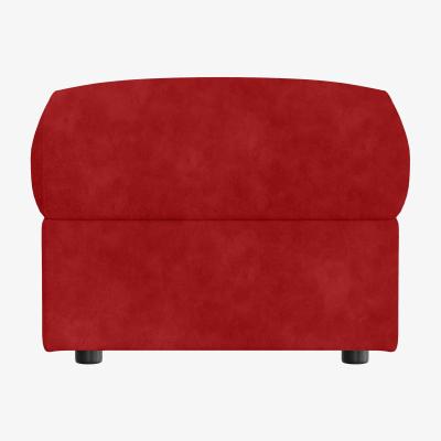 Furniture Village Nicoletti Italia - Pepino Fabric Storage Footstool - Selma Rosso