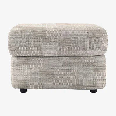 Furniture Village G Plan - Chloe Fabric Footstool - Faro Sky