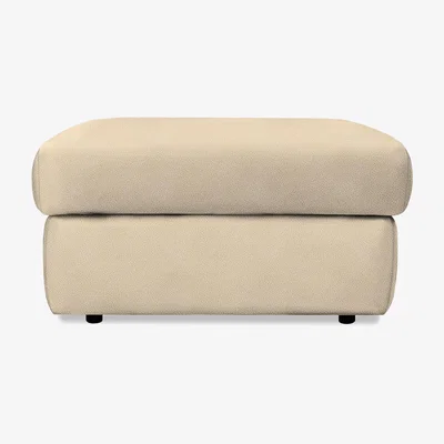 Furniture Village G Plan - Thornbury Fabric Storage Footstool - Stingray Linen