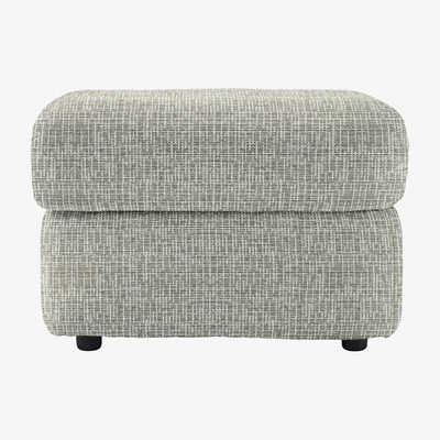 Furniture Village G Plan - Chloe Fabric Footstool - Waffle Smoke