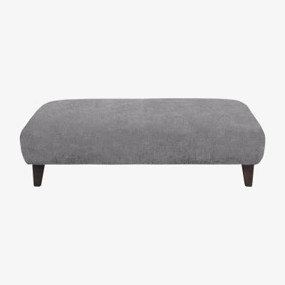 Furniture Village Boutique Splendour Fabric Bench Stool - Grey