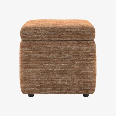 Furniture Village G Plan - Spencer Fabric Storage Footstool - Victoria Ginger