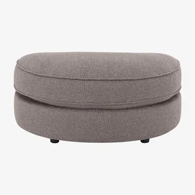 Furniture Village Cory Fabric Half Moon Footstool