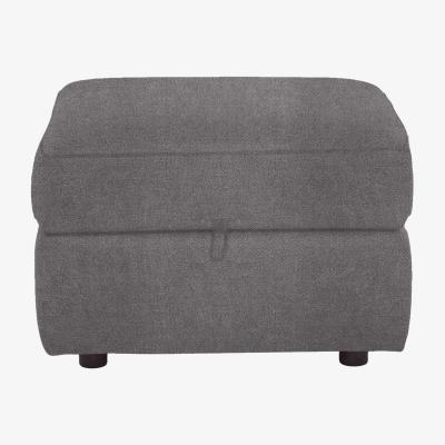 Furniture Village Comfort Story - Fabric Storage Footstool - Iron