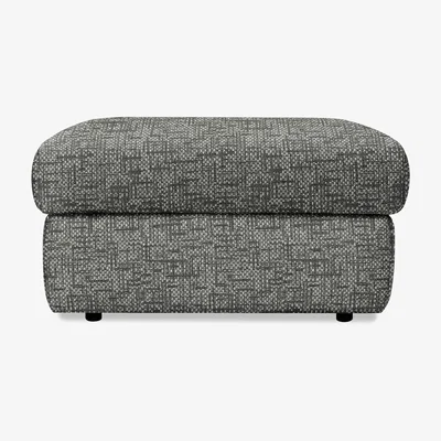 Furniture Village G Plan - Thornbury Fabric Storage Footstool - Remco Slate