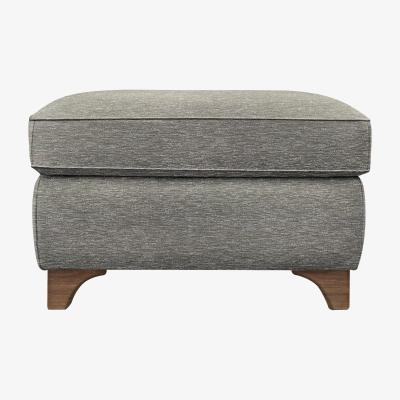 Furniture Village G Plan - Lucca Fabric Footstool - Mirage Slate