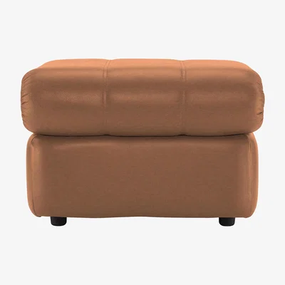 Furniture Village G Plan - Chloe Leather Footstool - Texas Tan