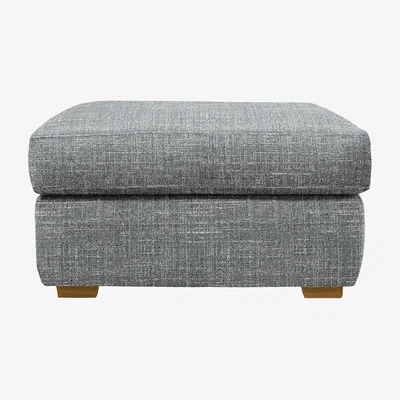 Furniture Village G Plan - Seattle Fabric Footstool with Feet