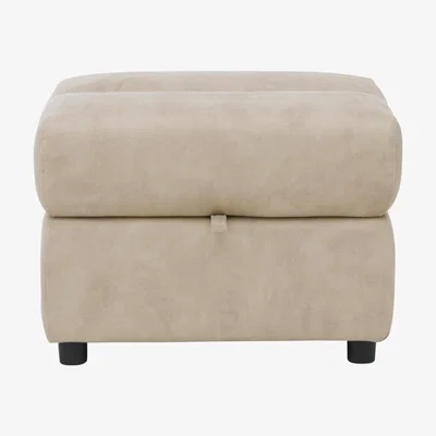 Furniture Village Cupola Storage Footstool - Beige