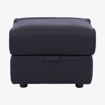 Furniture Village Anakin Leather Storage Footstool