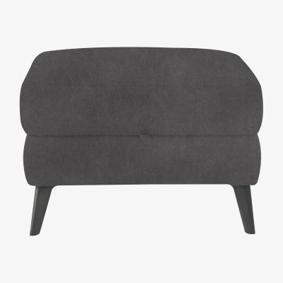 Furniture Village Domicil - Maddox Fabric Storage Footstool - Pewter