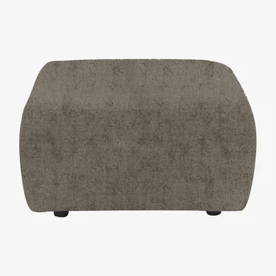 Furniture Village Boutique Pandora Medium Footstool - Denby Mink