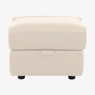Furniture Village Anakin Leather Storage Footstool