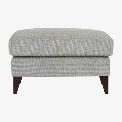 Furniture Village The Lounge Co. - Romilly Fabric Footstool - Grey