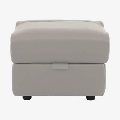 Furniture Village Anakin Leather Storage Footstool