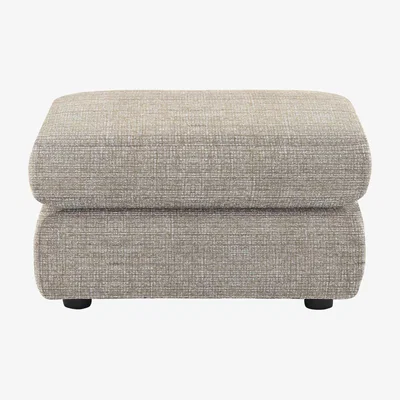Furniture Village G Plan - Avon Fabric Storage Footstool - Yarn Shale