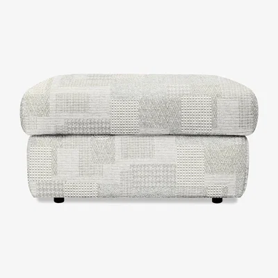 Furniture Village G Plan - Thornbury Fabric Storage Footstool - Lydia Blush
