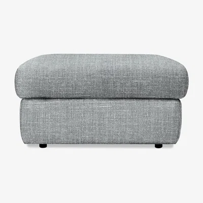 Furniture Village G Plan - Thornbury Fabric Storage Footstool - Beach Duck Egg