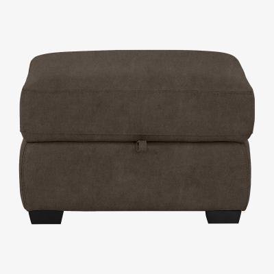 Furniture Village Bijoux Fabric Storage Stool- World of Leather