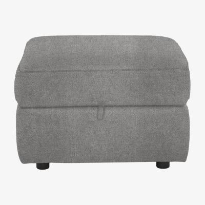 Furniture Village Comfort Story - Fabric Storage Footstool - Haze