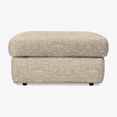 Furniture Village G Plan - Thornbury Fabric Storage Footstool - Kampala Beige