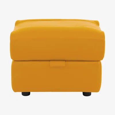Furniture Village Anakin Leather Storage Footstool