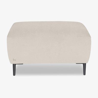 Furniture Village Nicoletti Italia - Milano Fabric Footstool - Coupe Beige