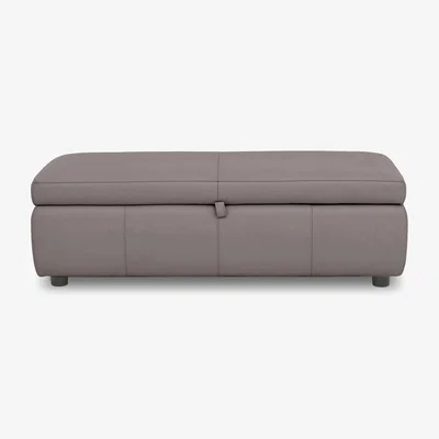 Furniture Village Stark 150cm BV Leather Blanket Box - BV Elephant