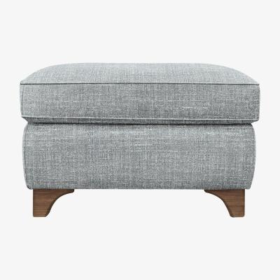 Furniture Village G Plan - Lucca Fabric Footstool - Beach Duck Egg