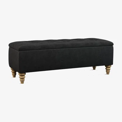 John Lewis John Lewis Rouen Upholstered Ottoman Storage Box