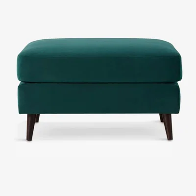 John Lewis Swyft Model 10 Footstool, Dark Leg