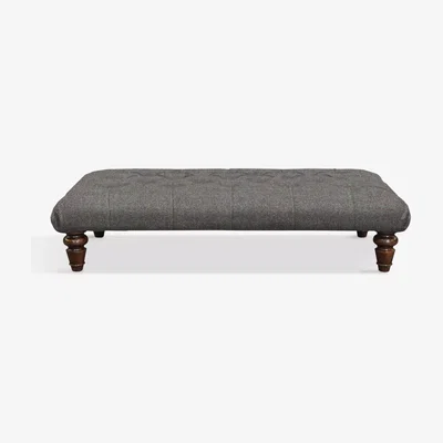John Lewis Tetrad Lewis Large Buttoned Top Footstool