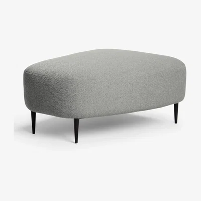 John Lewis John Lewis Lozenge Footstool, Metal Leg