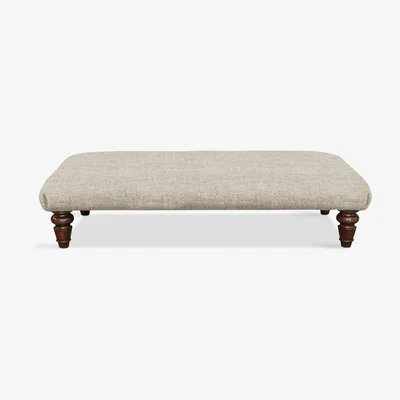 John Lewis Tetrad Lewis Large Plain Top Footstool